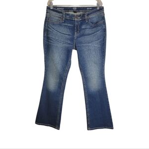 A.N.A women's blue high waisted bootcut jeans sisz 14 petite